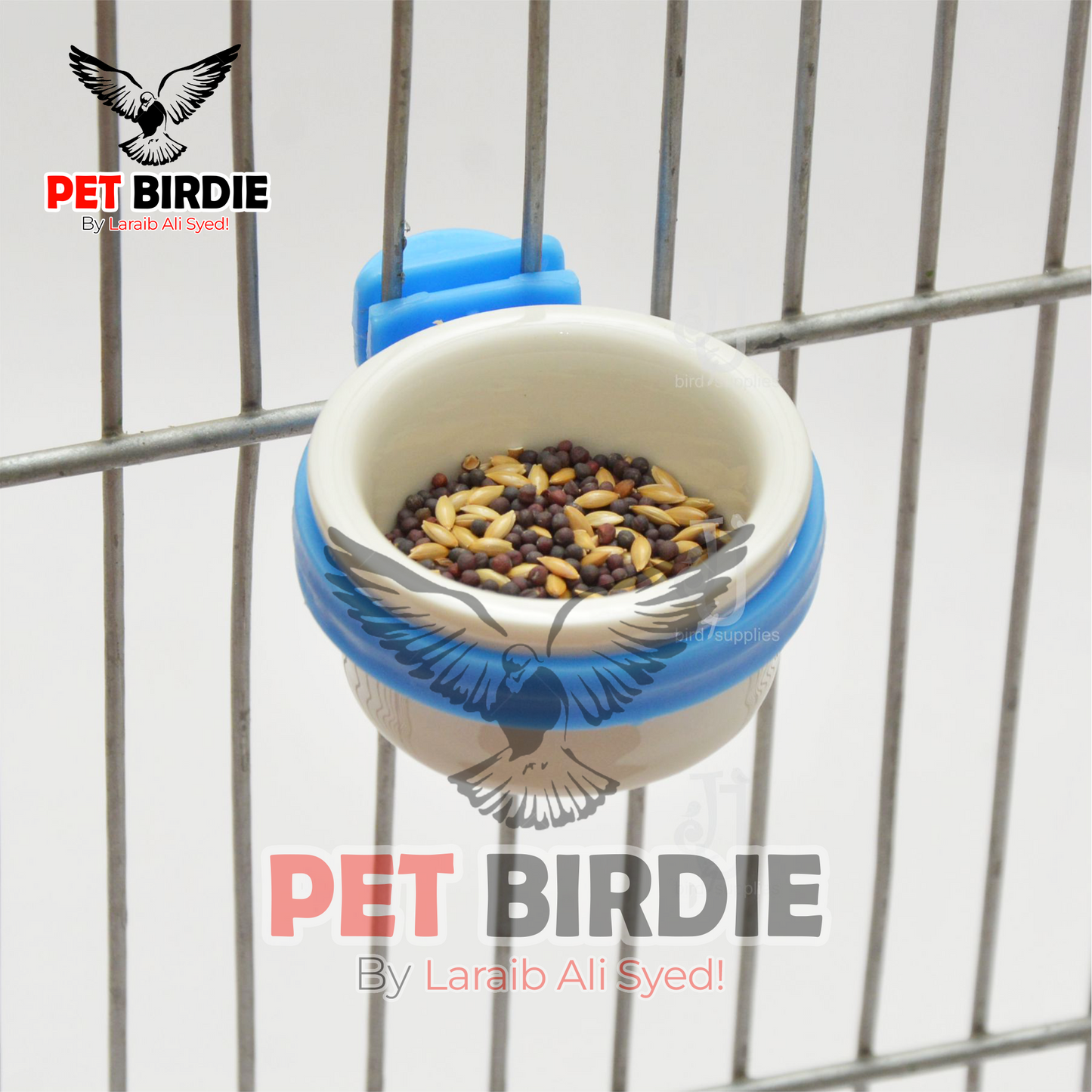 Soft Food and Grit Pot - ideal for Small Birds