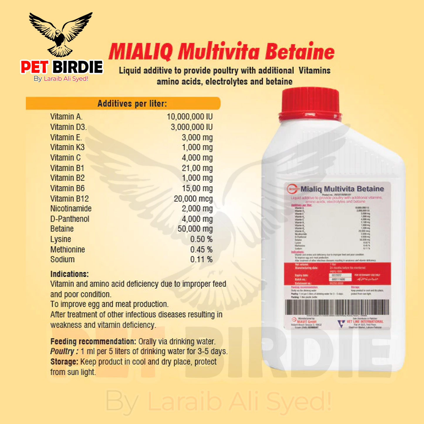 Mialiq Set 3pc ( Multivitamin + Eselenium + Calcium CA D3 )