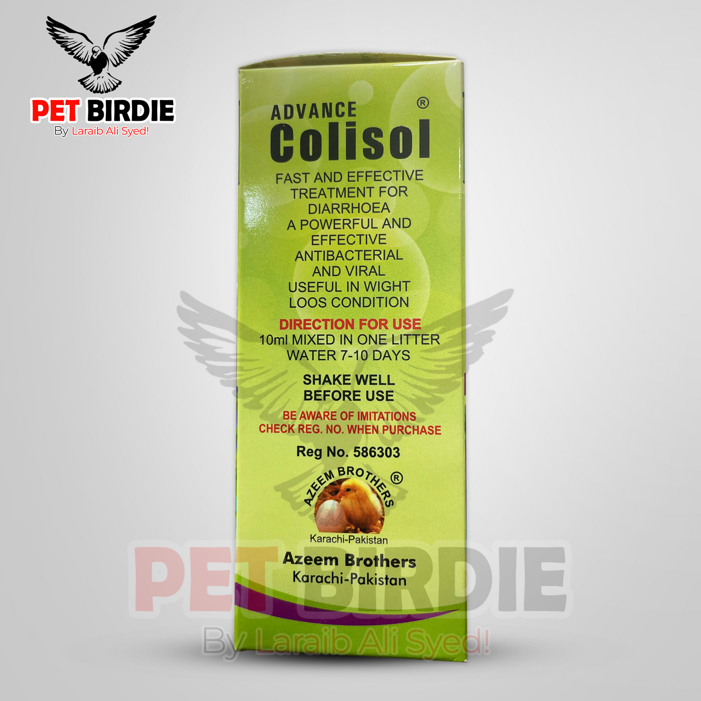 Advance Colisol - Antibecterial Medicine for Birds