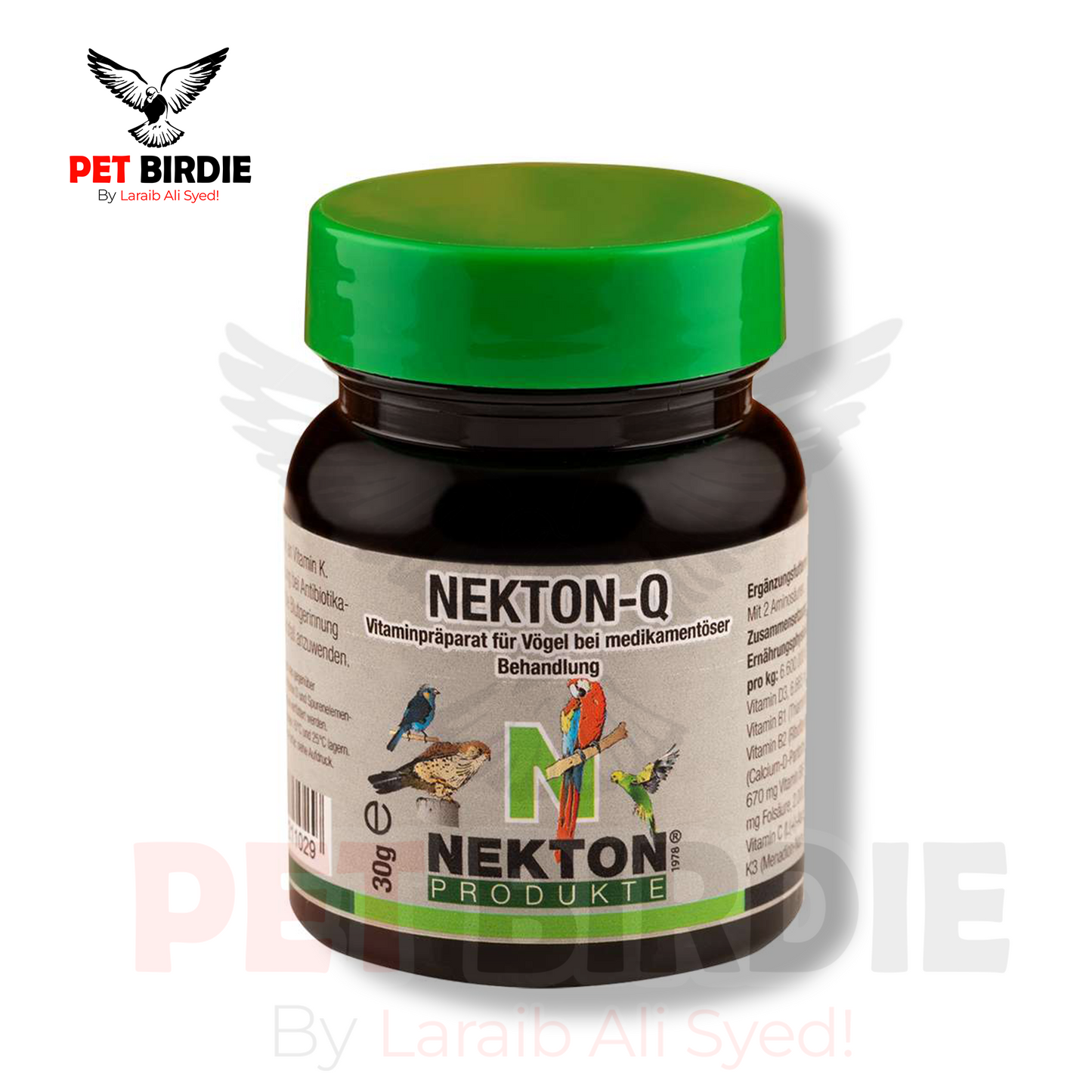 NEKTON-Q Advanced Nutritional Supplement for Birds
