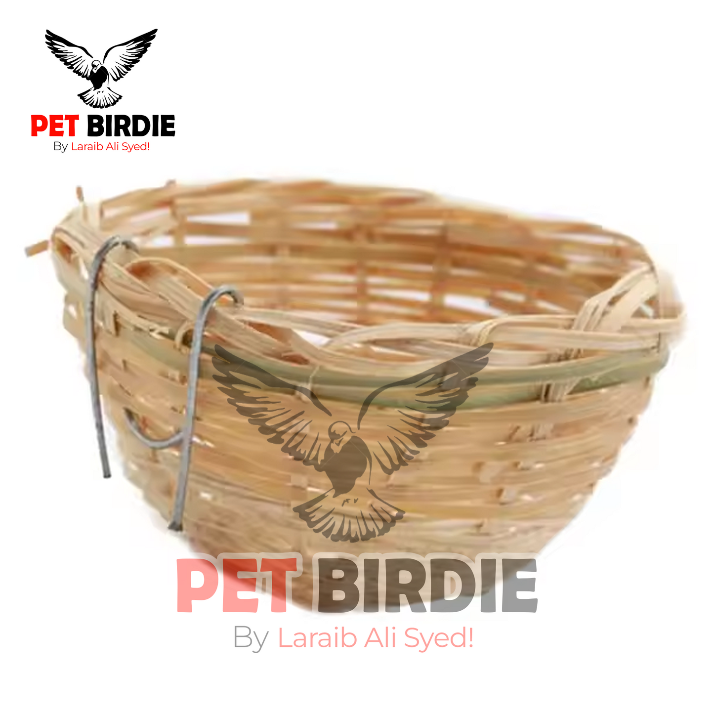 Canary Bamboo Nest - For Canaries & Small Birds