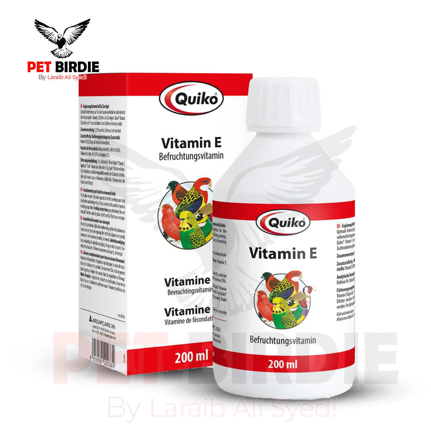 Quiko Vitamin E Liquid β High Quality Fertilization Vitamin