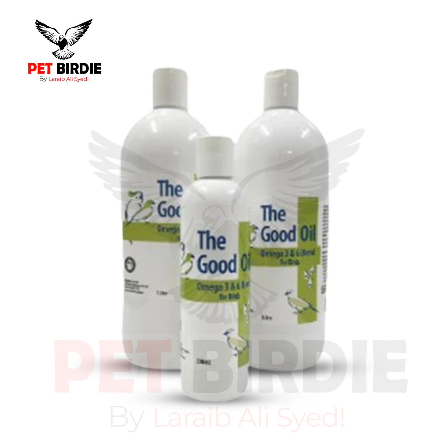 The Good Oil – Omega 3 & 6 Blend For Birds 100ml