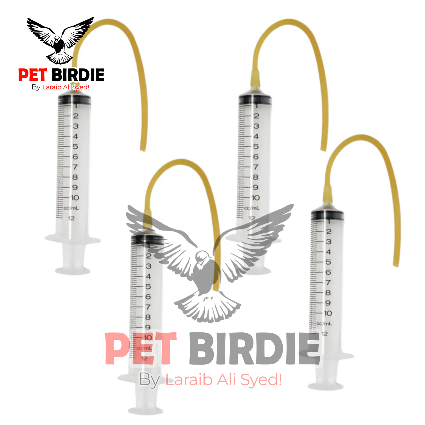 Feeding Pipe Silicon - For Birds Hand Feeding